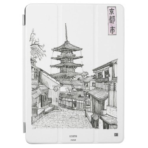 Tower of Yasaka Kyoto Cityscape Japan iPad Air Cover