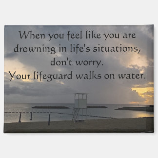 Tower on Araha Beach Kitchen Magnet