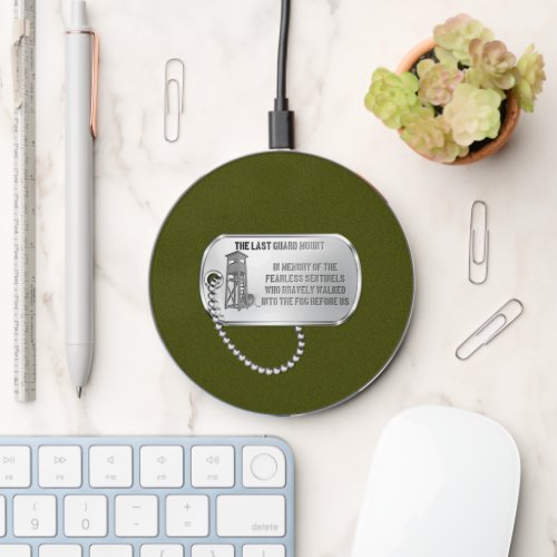 Tower Rat Dog Tag Wireless Charger