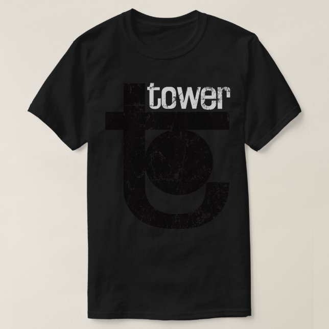Tower Records T-Shirt (Design Front)