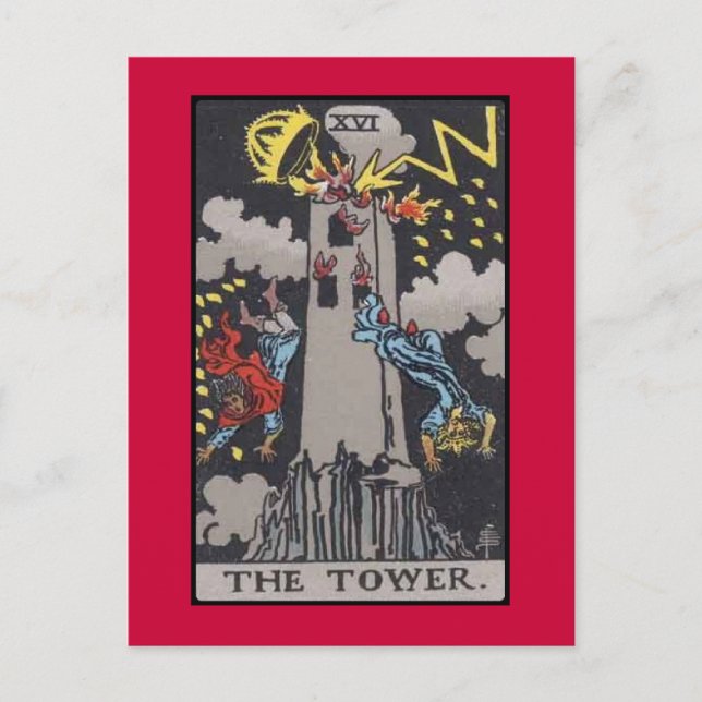 Tower Tarot card image (Front)