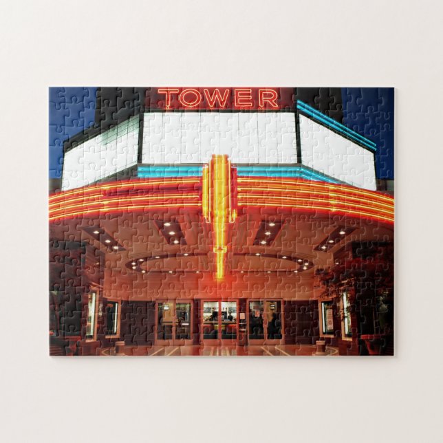 Tower Theater, Sacramento, California Jigsaw Puzzle (Horizontal)