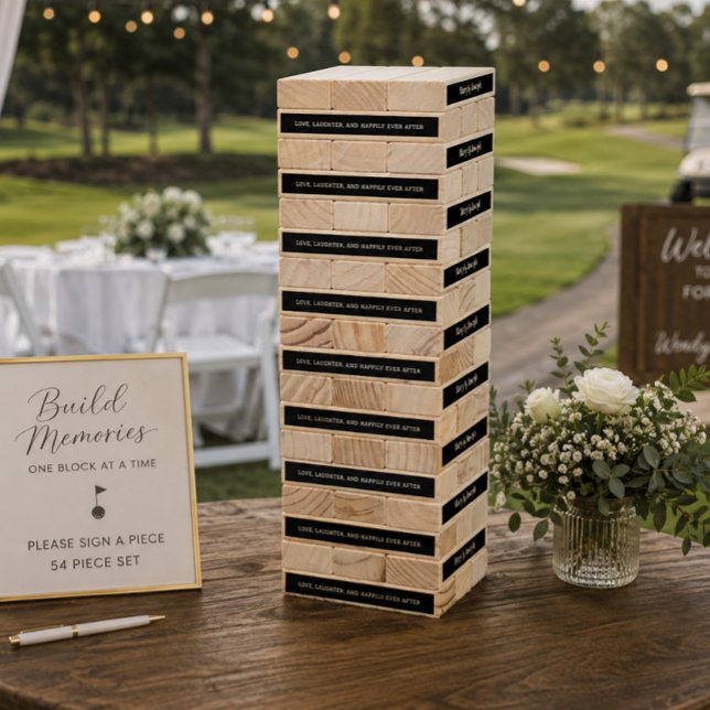 Tower Tumble Customizable Wedding Game (Creator Uploaded)