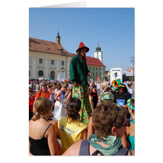 Towers in Sibiu Cards (Front)