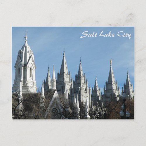 Towers of the Temple _ Salt Lake City Postcard