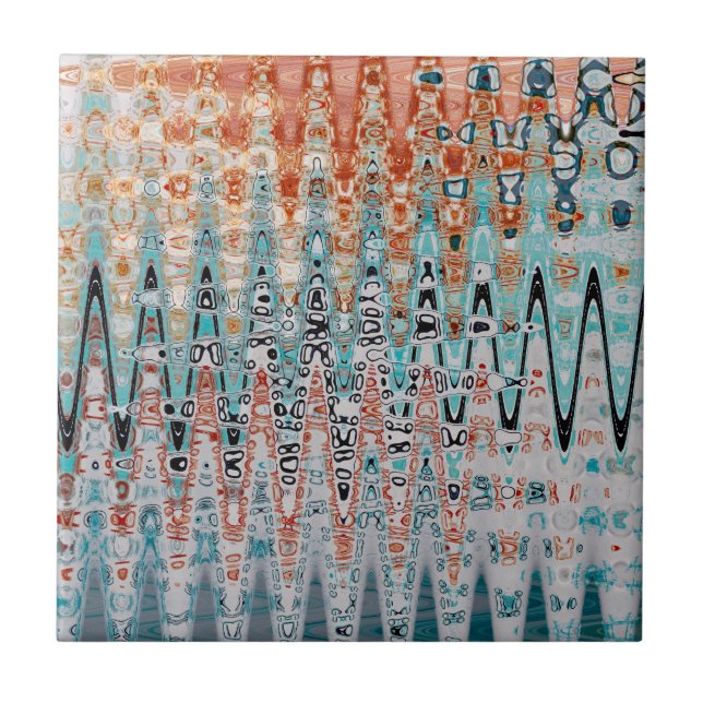 Towing Abstract, 2017 (photo) | SVP Images Ceramic Tile (Front)
