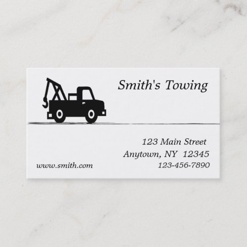 Towing Business Card