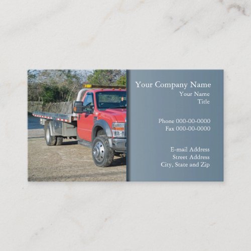 Towing Business Card