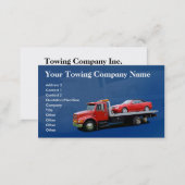 Towing Company Business Card (Front/Back)