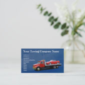 Towing Company Business Card (Standing Front)