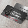 Towing Company Metal Professional Tow Hook  Business Card