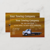 Towing CUSTOMIZABLE Business Card (Front/Back)