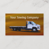 Towing CUSTOMIZABLE Business Card (Back)