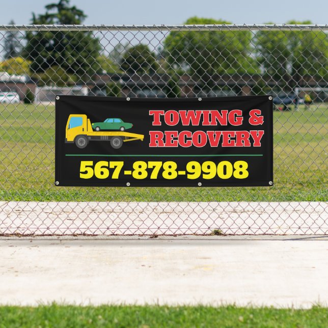 Towing & Recovery Services Custom Banner (Insitu)