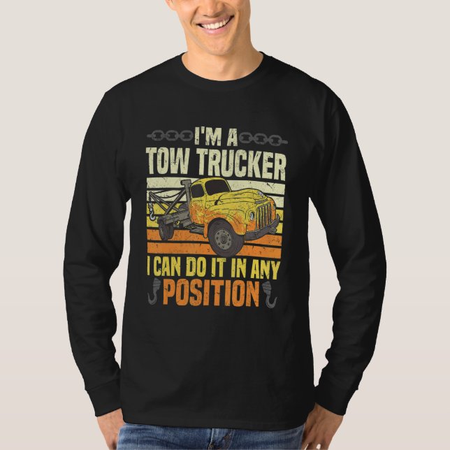Towing  Tow Trucker T-Shirt (Front)