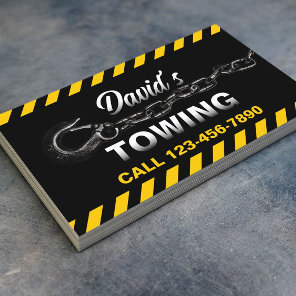 Towing Truck Car Hauling Service Business Card