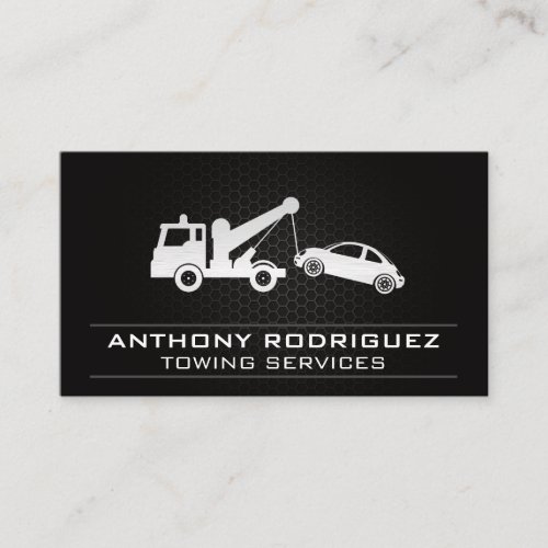 Towing Vehicle Business Card