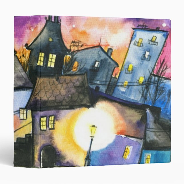 Town 3 Ring Binder (Front/Spine)