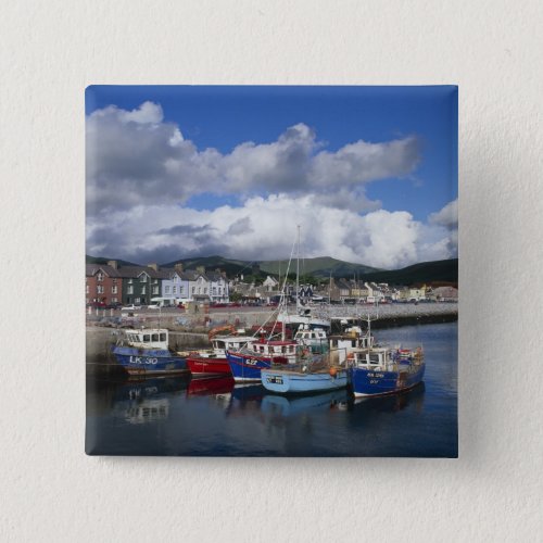 Town and Harbour Dingle County Kerry Button