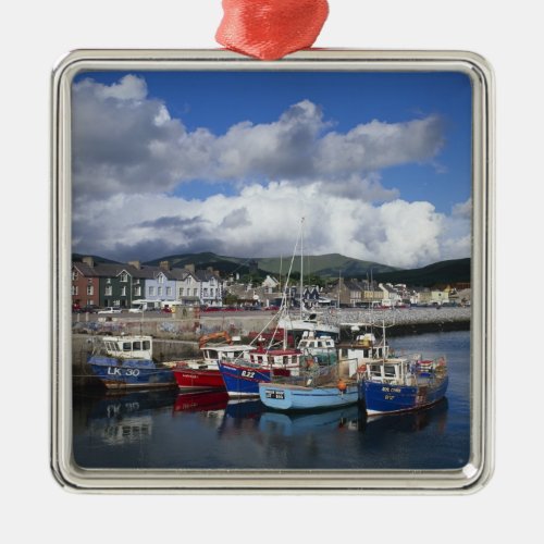 Town and Harbour Dingle County Kerry Metal Ornament