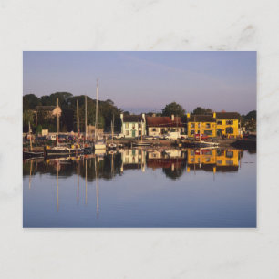 Town and harbour, Kinvarra, County Galway, Postcard