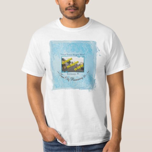 Town City Homecoming Aquamarine Commemorative T_Shirt
