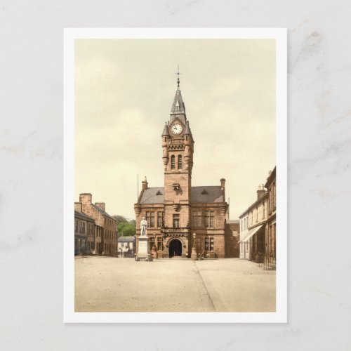 Town Hall Annan Dumfries and Galloway Scotland Postcard