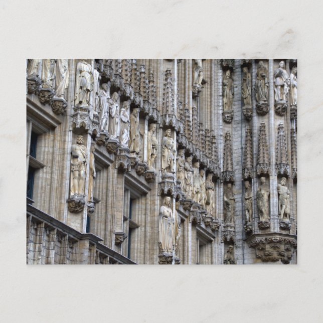 Town Hall, Brussels Postcard (Front)