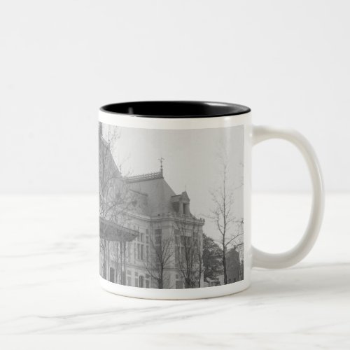 Town Hall c1886_90 Two_Tone Coffee Mug