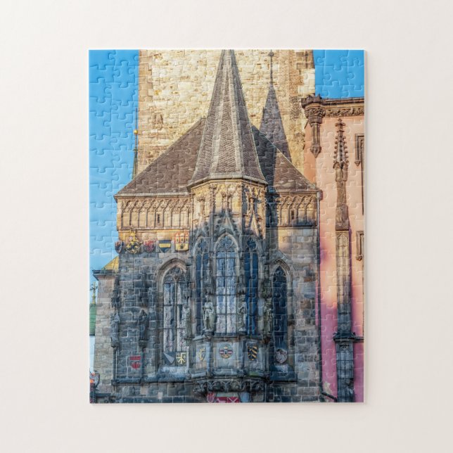 Town hall chapel in the Old Town Square - Prague Jigsaw Puzzle (Vertical)