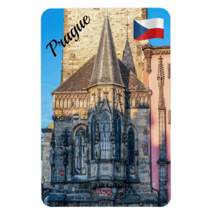 Town hall chapel in the Old Town Square - Prague Magnet