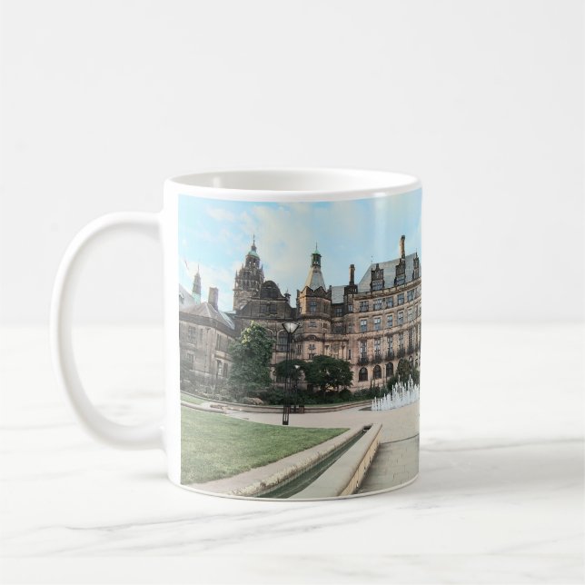 Town hall coffee mug (Left)