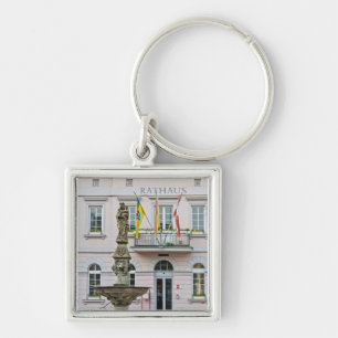 Town Hall in Remagen, Germany Keychain