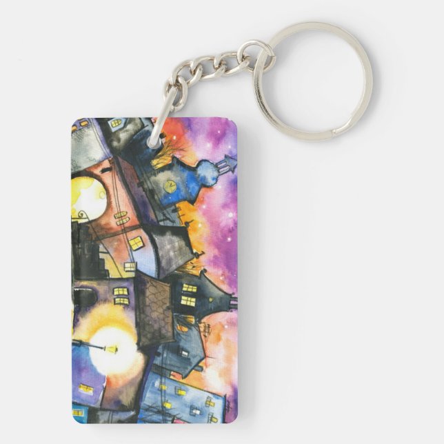 Town Keychain (Back)