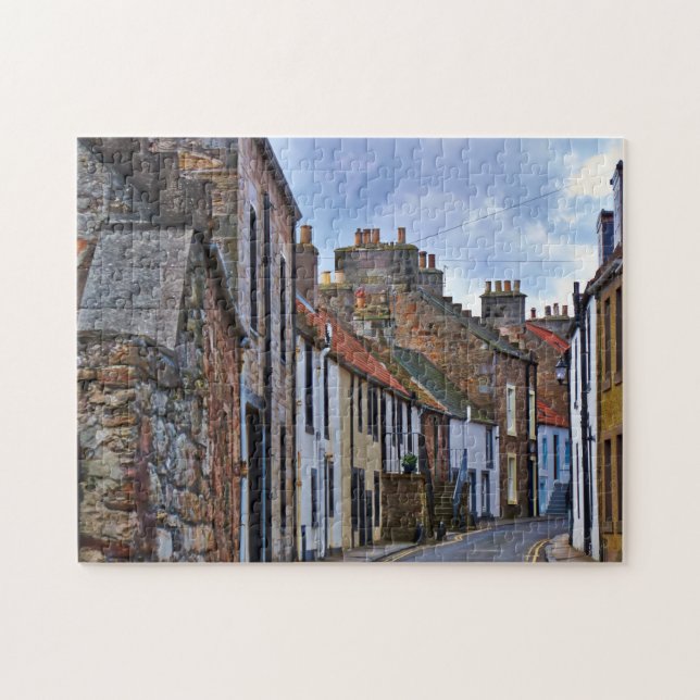 Town of Anstruther Scotland. Jigsaw Puzzle (Horizontal)