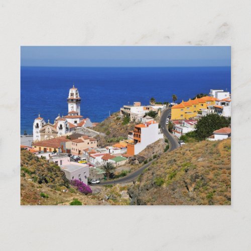 Town of Candelaria at Tenerife Postcard