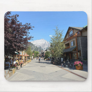 Town of Canmore in Alberta Canada Mouse Pad