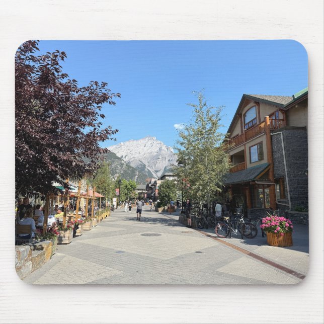 Town of Canmore in Alberta Canada Mouse Pad (Front)