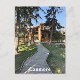 Town of Canmore in Alberta Canada Postcard