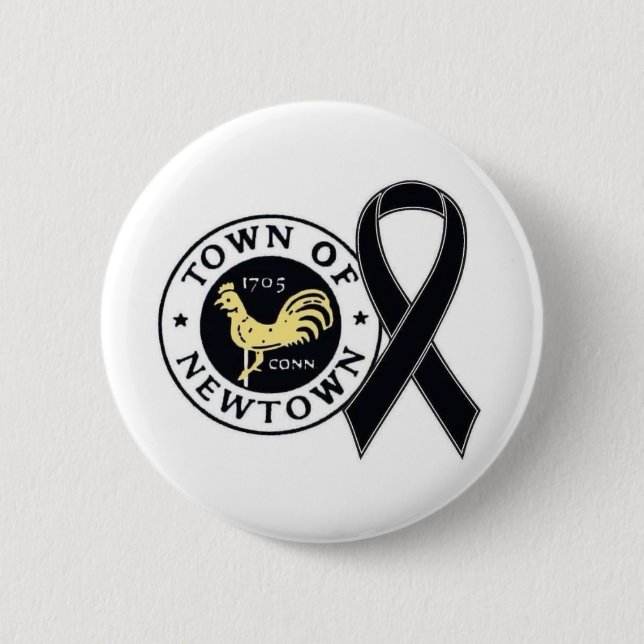 Town of Newtown Tribute Button (Front)