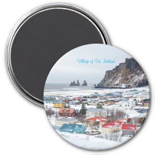 Town of Vic Iceland Magnet