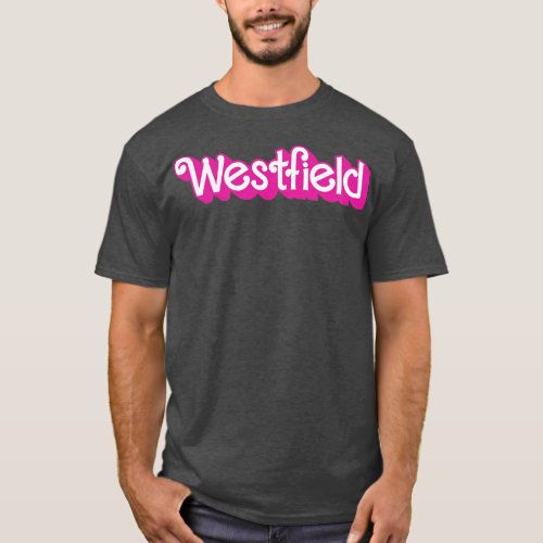 Town of Westfield New Jersey Doll Lettering T_Shirt