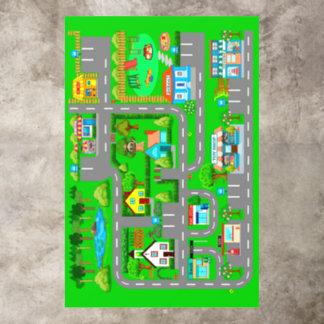 Town Roads for Cars Floor Decals