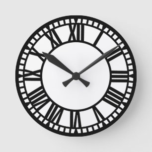 Town Round Clock