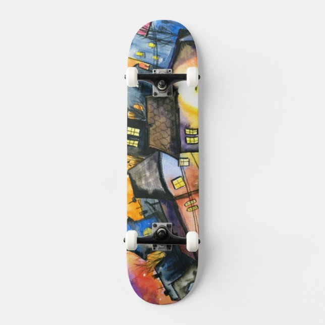 Town Skateboard Deck (Front)
