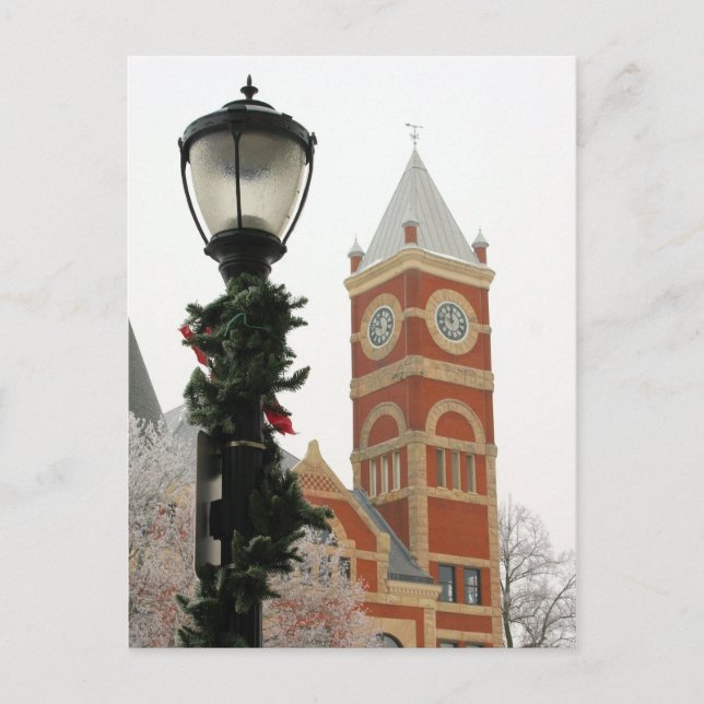 Town Square - Monroe, Wisconsin Postcard (Front)