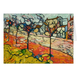 Town Street, Matisse Style Cards