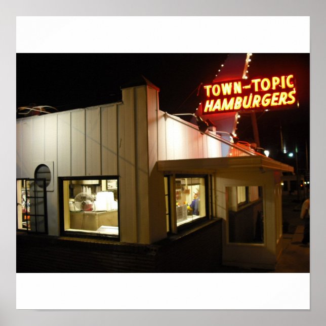 Town Topic Hamburgers Poster (Front)