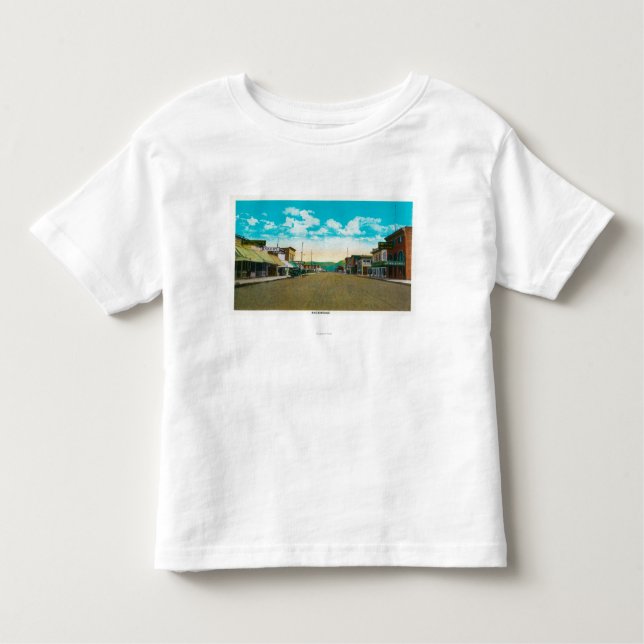 Town View of Anchorage, AlaskaAnchorage, AK Toddler T-shirt (Front)