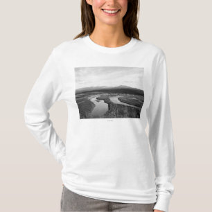 Town View of Iditarod, Alaska Photograph T-Shirt